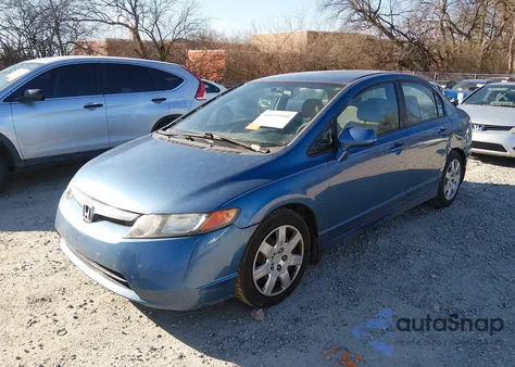 2008 Honda Civic Lx from USA, damaged, VIN 1HGFA16538L045199